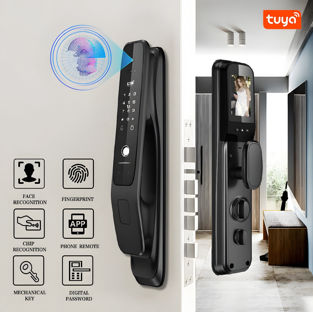 Door Lock (PH-WO3)