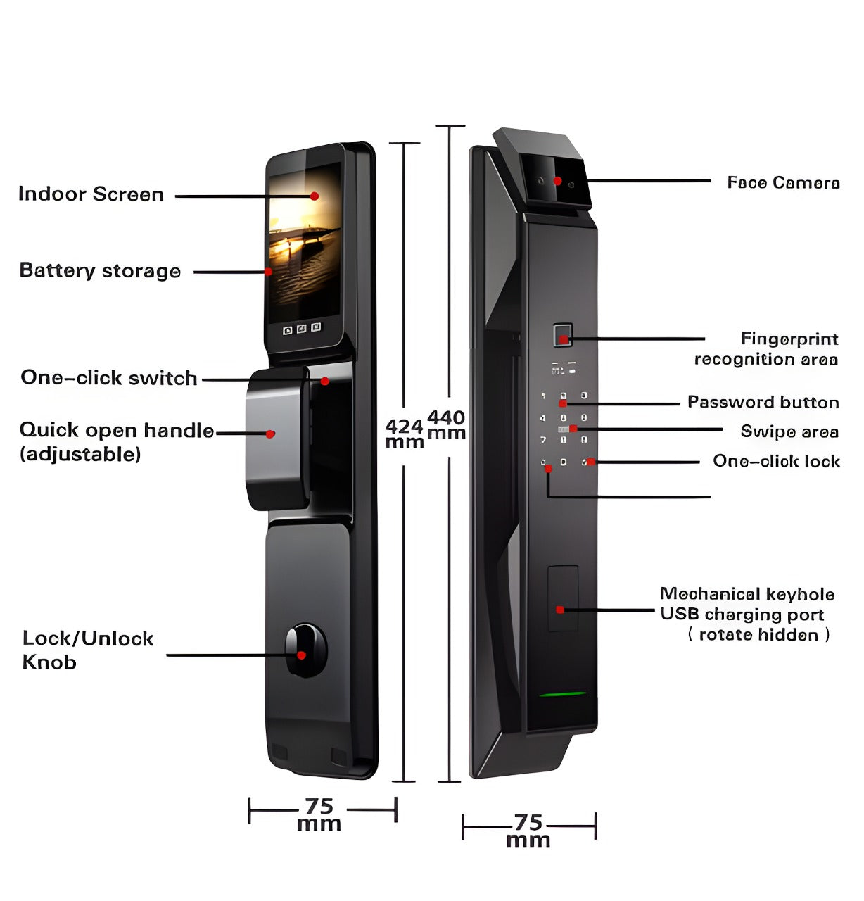 Door Lock (PH-W12)